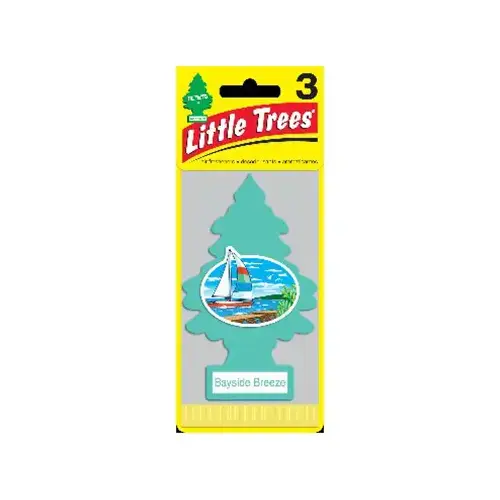Car Air Freshener, Bayside Breeze - pack of 3 Car Air Freshener, Bayside Breeze - pack of 3
