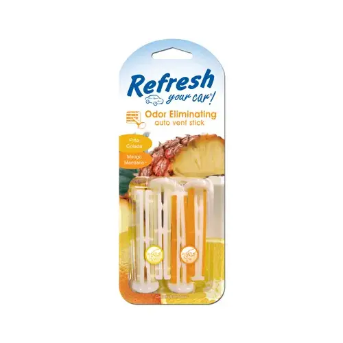 Vent Air Freshener, Mango Mandarin / Pina Colada Scent - pack of 4 Vent Air Freshener, Mango Mandarin / Pina Colada Scent - pack of 4