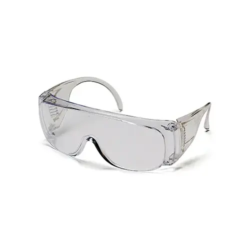 Safety Glasses, Clear, Ventilated Temple Safety Glasses, Clear, Ventilated Temple