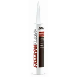 KOOL SEAL KS0066920-01-XCP6 FREEDOM FLASH Series Roof Repair Sealant, Gray, Liquid, 10 oz Cartridge - pack of 6