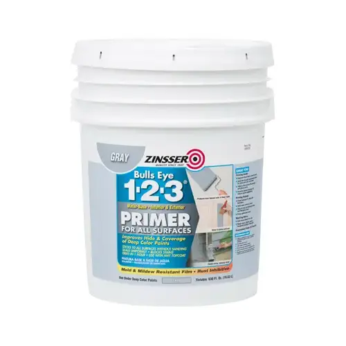 Primer, Gray, 5 gal Primer, Gray, 5 gal