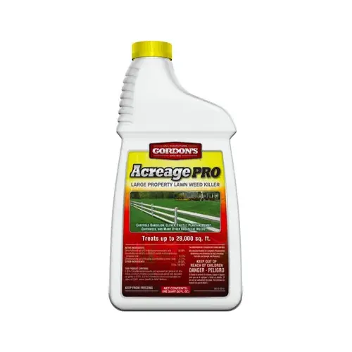 Acreage Pro Weed Killer, Liquid, Spray Application, 1 qt Black/Brown Acreage Pro Weed Killer, Liquid, Spray Application, 1 qt Black/Brown