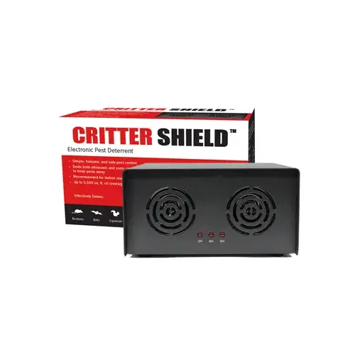 Critter Shield Electronic Animal Yard Repeller Critter Shield Electronic Animal Yard Repeller
