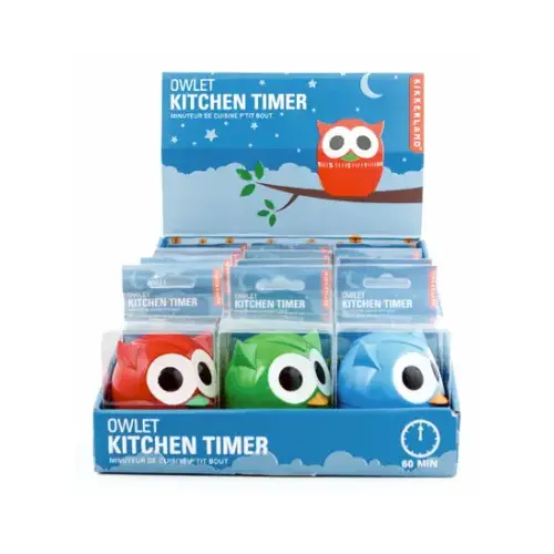 Owlet Kitchen Timer, 60-Minute Owlet Kitchen Timer, 60-Minute