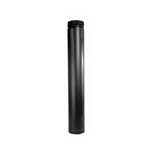 STOVEPIPE LENGTH 6TO38 TO 68IN Black STOVEPIPE LENGTH 6TO38 TO 68IN Black