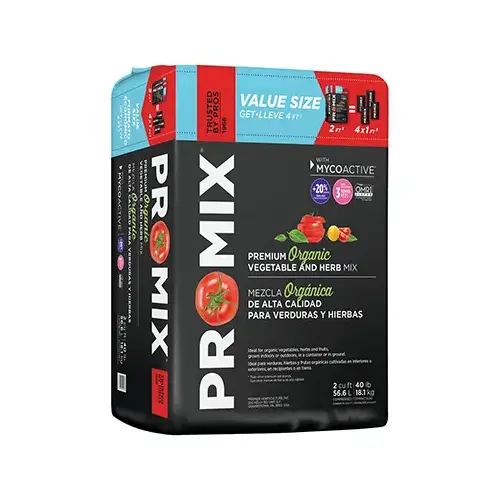 Ultimate Organic Vegetable & Herb Mix Soil, Compressed Bale, 2-Cu. Ft. - pack of 35