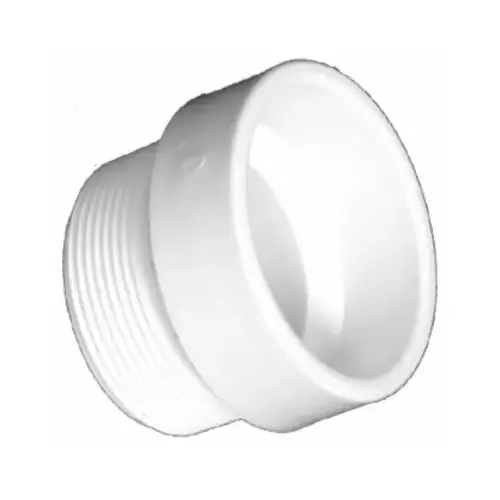 Schedule 40 DWV PVC Fitting, Female Trap Adapter, Hub x Slip, 1.25-In. Schedule 40 DWV PVC Fitting, Female Trap Adapter, Hub x Slip, 1.25-In.