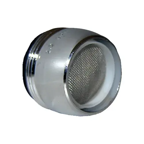 Aerator, Chrome, 13/16 In. MPT x 24 Thread Aerator, Chrome, 13/16 In. MPT x 24 Thread