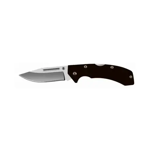 G10 Lock Back Folding Pocket Knife, Black