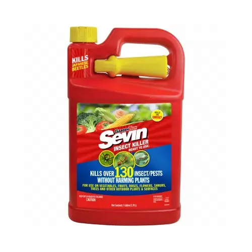 Ready-to-Use Insect Killer, Liquid, Spray Application, Garden, 1 gal Bottle