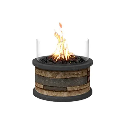 Breckenridge Gas Fireplace, 10 x 10 x 9-In. Breckenridge Gas Fireplace, 10 x 10 x 9-In.