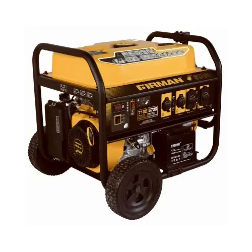 Portable Generator, 5700/7125-Watt, Remote Start, 13 Hour Run Time