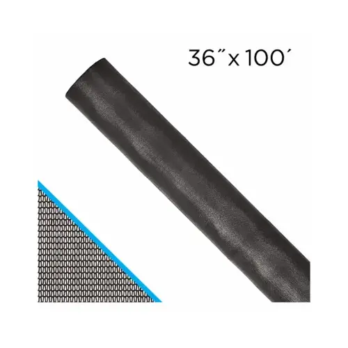 Pollen Guard Screen, Charcoal, 36-In. x 100-Ft.