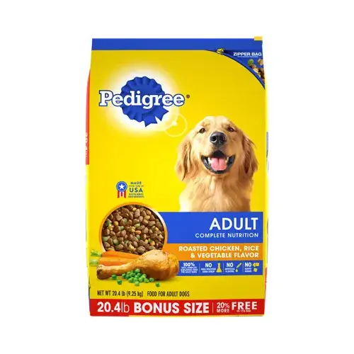 Dry Dog Food, Adult Complete Nutrition Roasted Chicken & Rice, 16-Lbs. Dry Dog Food, Adult Complete Nutrition Roasted Chicken & Rice, 16-Lbs.