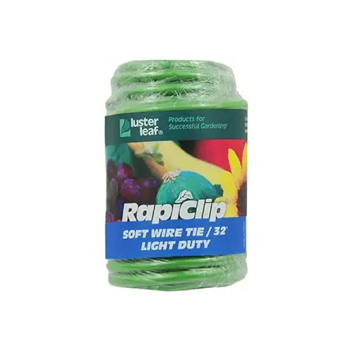 Soft Wire Tie, Green, Light Duty, 32-Ft. Soft Wire Tie, Green, Light Duty, 32-Ft.
