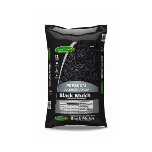 Colored Mulch, Black 2-Cu. Ft. Colored Mulch, Black 2-Cu. Ft.