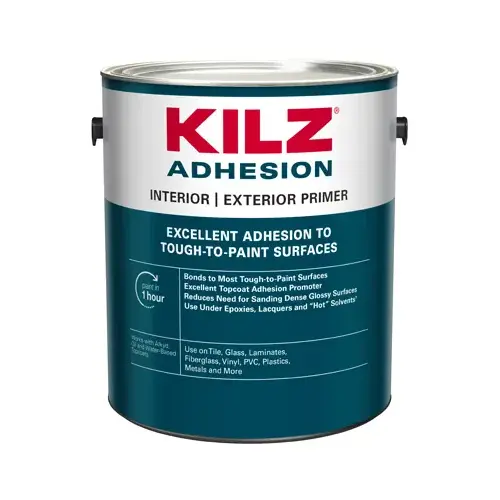 1 Gal. Interior/Exterior Water Base Adhesion Bonding Primer White 1 Gal. Interior/Exterior Water Base Adhesion Bonding Primer White