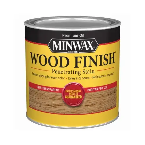 Wood Finish Puritan Pine - 1/2 Pint Wood Finish Puritan Pine - 1/2 Pint