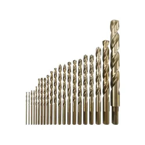 Cobalt Drill Bit Set, 21-Pc.