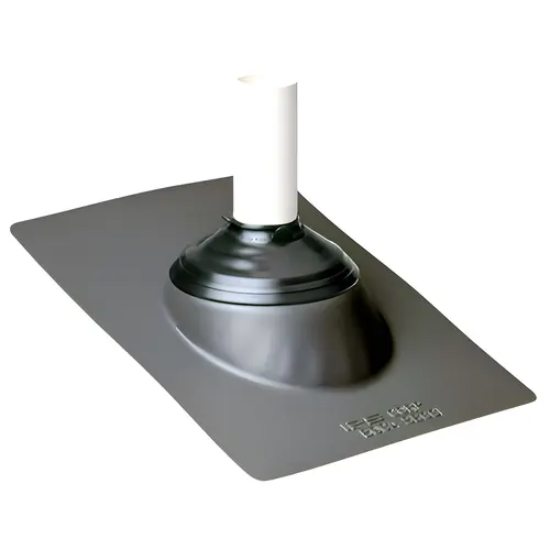 Galvanized Base Roof Flashing, Gray, 10-3/4 x 14-1/2-In. Galvanized Base Roof Flashing, Gray, 10-3/4 x 14-1/2-In.