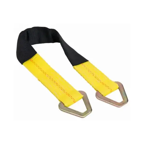 Premium Axle Strap, Flat D-Rings, 2 x 24-In. Black Premium Axle Strap, Flat D-Rings, 2 x 24-In. Black