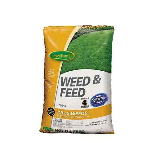 Weed & Feed, 28-0-3 Formula, 15,000-Sq. Ft. Coverage