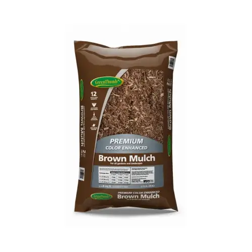 Colored Mulch, Brown, 2-Cu. Ft. Colored Mulch, Brown, 2-Cu. Ft.