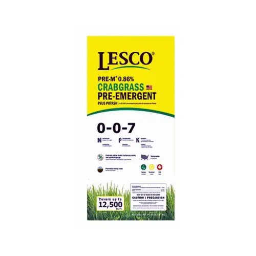 Crabgrass Preventer Turf Fertilizer, 0-0-7 Formula, 50-Lbs., 12,500-Sq. Ft.