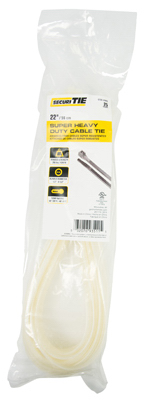 ECM INDUSTRIES LLC CT22-25025 Super Heavy Duty Cable Tie, 22-In - pack of 25