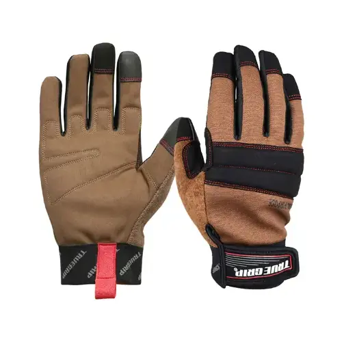 Hi-Dexterity Work Gloves, Duck Canvas, Men's Large Hi-Dexterity Work Gloves, Duck Canvas, Men's Large