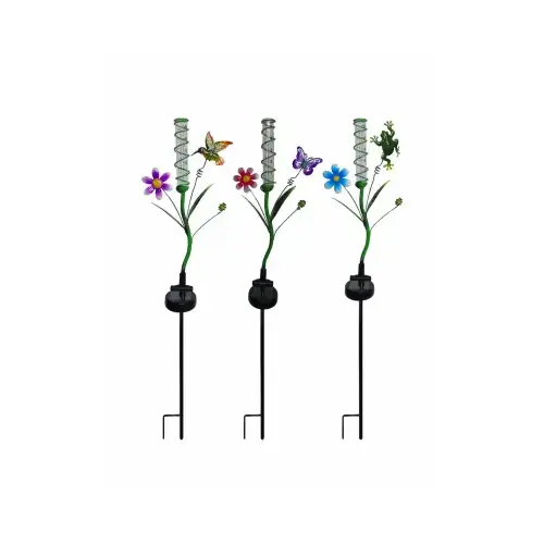 Solar Rain Gauge Stake Lights - pack of 12 Solar Rain Gauge Stake Lights - pack of 12