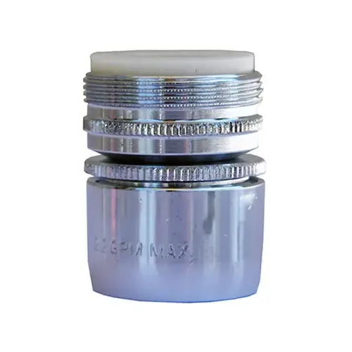 Swivel Aerator, Dual Thread, Chrome Swivel Aerator, Dual Thread, Chrome