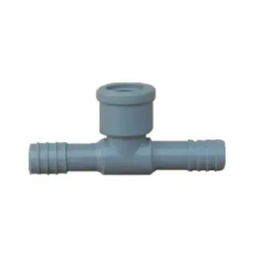 Pipe Fitting Insert Tee, Female, Threaded, Polyethylene, 1-1/2-In.