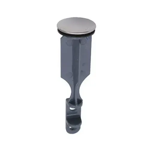 Bathroom Pop-Up Drain Stopper, Chrome, 5-1/8 x 1-3/8-In. Bathroom Pop-Up Drain Stopper, Chrome, 5-1/8 x 1-3/8-In.
