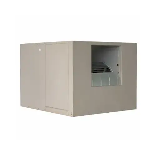 7000 CFM Side-Draft Wall Mount 12-In. Media Evaporative Cooler for 2300 Sq. Ft. 7000 CFM Side-Draft Wall Mount 12-In. Media Evaporative Cooler for 2300 Sq. Ft.