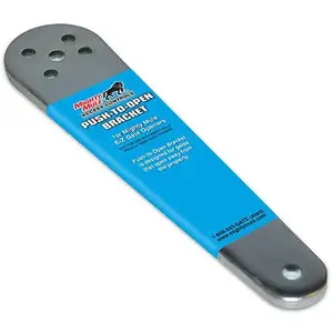 Mighty Mule FM148 Push to Open Bracket, Metal, For: FM500/502, 600 and 350/352 Automatic Gate Openers