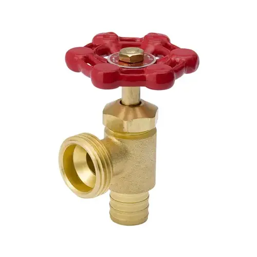 ProLine Series Boiler Drain Valve, 1/2 in Connection, PEX, 125 psi Pressure, Brass Body ProLine Series Boiler Drain Valve, 1/2 in Connection, PEX, 125 psi Pressure, Brass Body