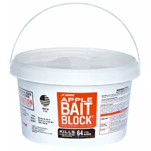 JT Eaton 704AP 704AP Bait Block Rat and Mouse Poison, 4 lb Pail