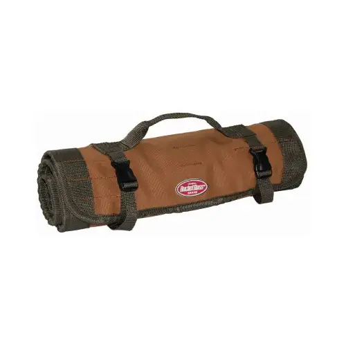 Original Series Tool Roll Bag, 26 in W, 14-1/2 in H, 25-Pocket, Canvas, Brown Original Series Tool Roll Bag, 26 in W, 14-1/2 in H, 25-Pocket, Canvas, Brown