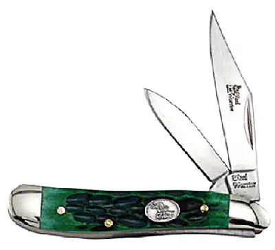 FROST CUTLERY COMPANY Steel Warrior Little Peanut Pocket Knife SW-107JGJ FROST CUTLERY COMPANY Steel Warrior Little Peanut Pocket Knife SW-107JGJ