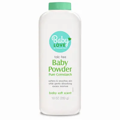 DELTA BRANDS INC. Baby Powder Pure Cornstarch 10-oz. 92494-12