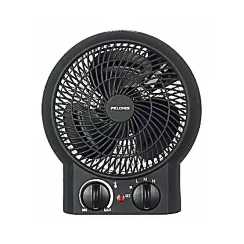 Fan-Forced Heater, Cool-Touch, 600/900/1500-Watt