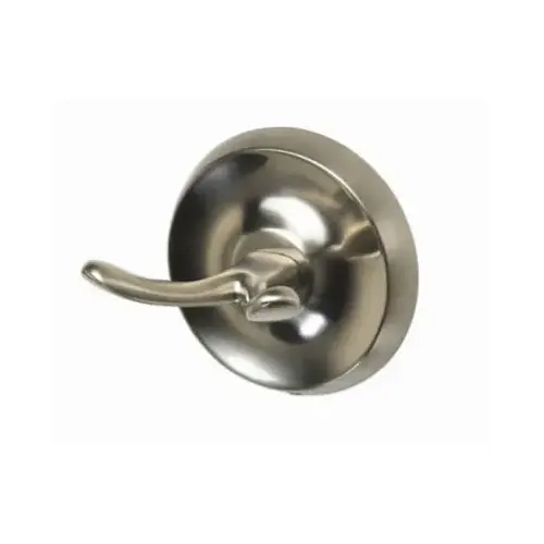 Rounded Robe Hook, Brushed Nickel Rounded Robe Hook, Brushed Nickel