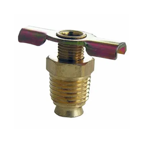 1/4" MPT BRS Dain Cock - pack of 6