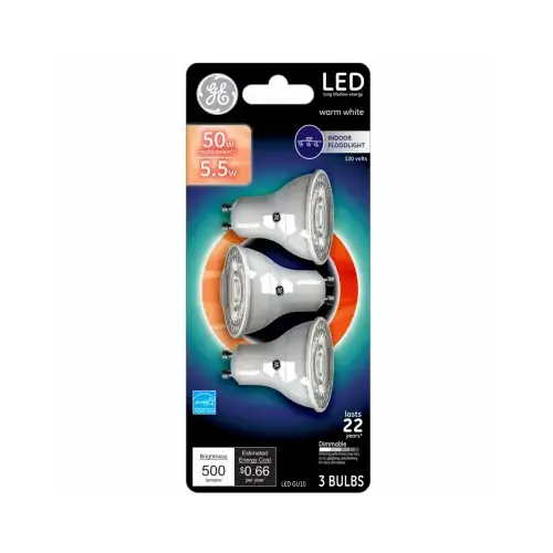 LED Recessed Bulb, MR16, 430 Lumens, 5.3-Watt, 3-Pk. LED Recessed Bulb, MR16, 430 Lumens, 5.3-Watt, 3-Pk.