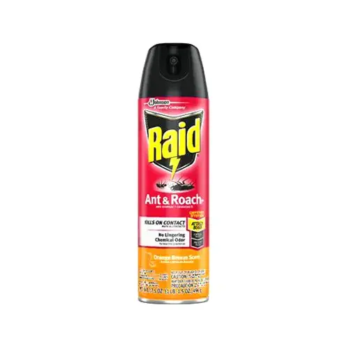 Ant and Roach Killer, Aerosol, Orange Breeze, 17.5 oz