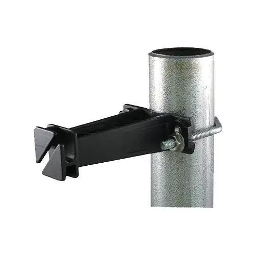 Electric Fence Insulator, For Chain-Link Post, Black - pack of 10 Electric Fence Insulator, For Chain-Link Post, Black - pack of 10