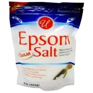 DLK MEDICAL TECHNOLOGIES, INC. 55803ES Epsom Salt, 1 Lb. Bag
