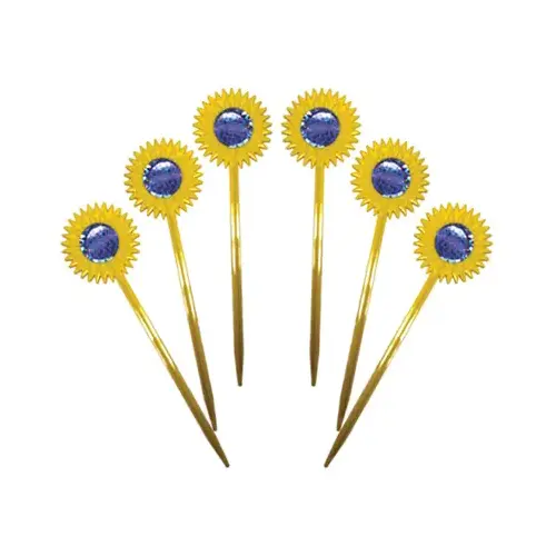 Scare Bird Repellent Garden Stakes - pack of 6