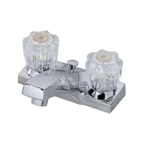 2 Handle Bathroom Faucet, Chrome 2 Handle Bathroom Faucet, Chrome
